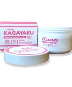 Rosmar Kagayaku Bleaching Whipped Cream SPF60 Japan Formulation No Rinse Formula X10 Instant Whitening 300g