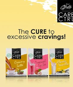 GlutaLipo Carb CTRL Series 10x 21g(Creamy Latte, Tropical Lychee, Classic Vanilla)