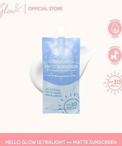 Hello Glow Ultralight ++ Matte Sunscreen SPF30 50g