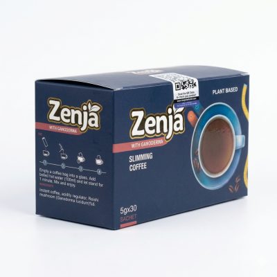 Zenja Coffee Mix with Ganoderma | Instant Coffee Sachets 5g x 30 | Plant-Based Coffee Blend | Daily Beverage Mix
